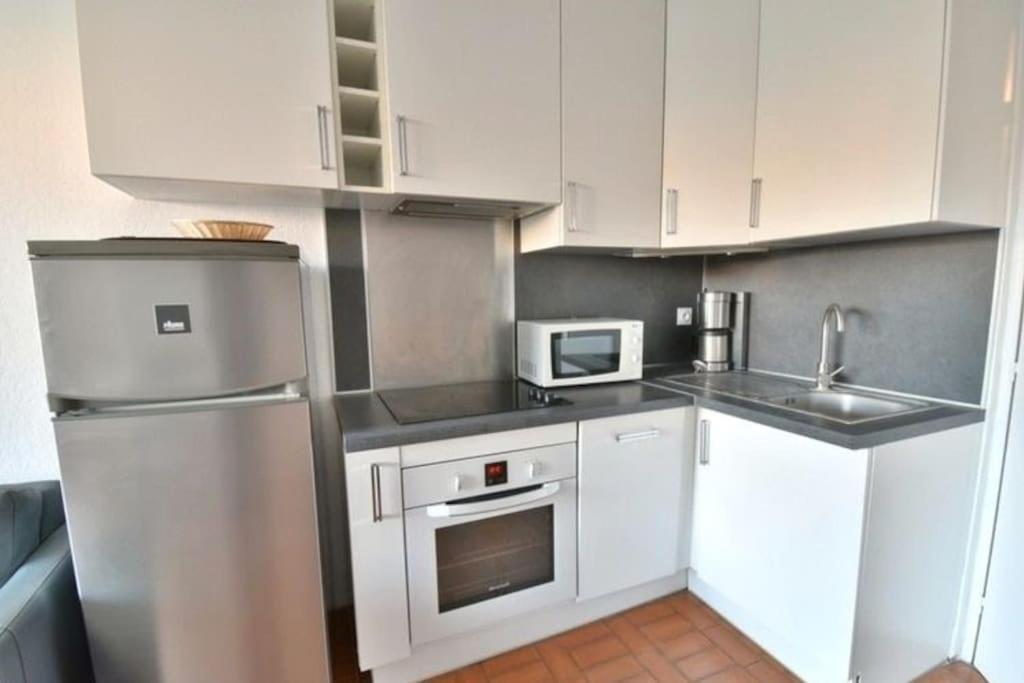 Confortable Appartement Grande Terrasse Piscine Parking Clim Agde Kültér fotó